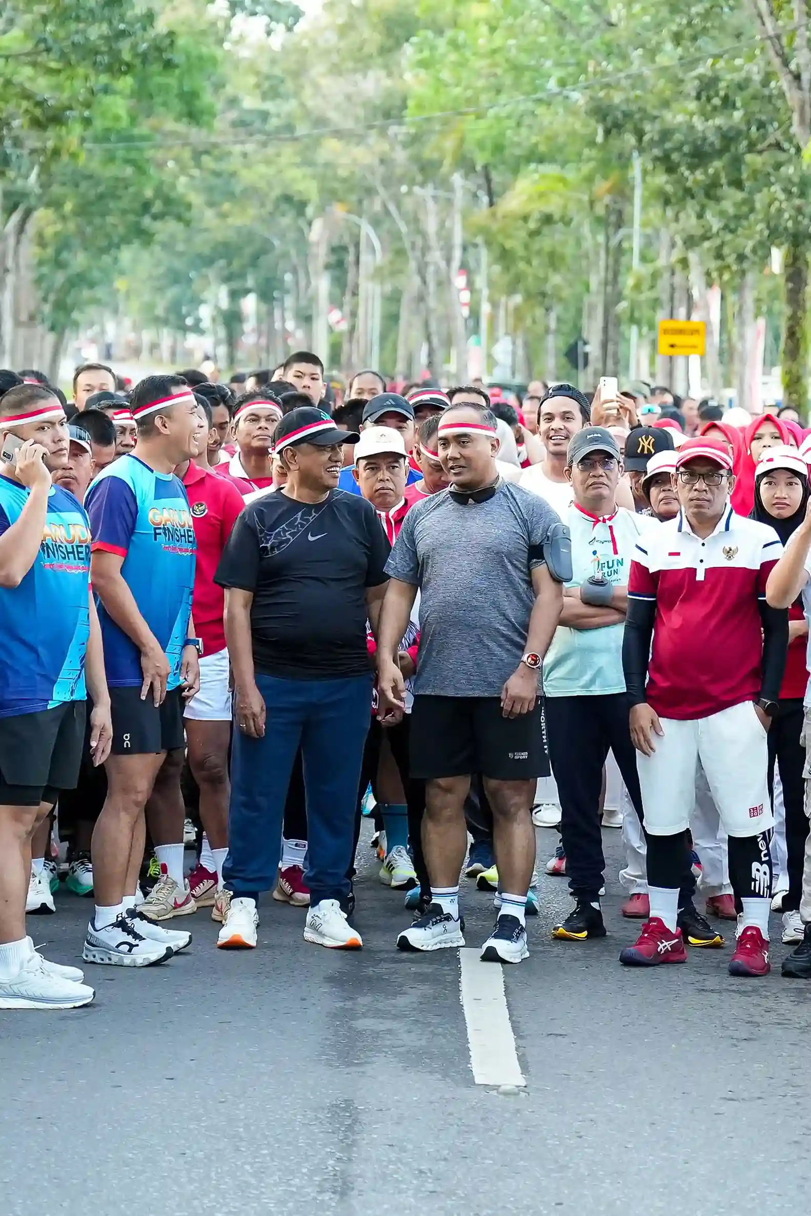 Suasana lari Pelaihari